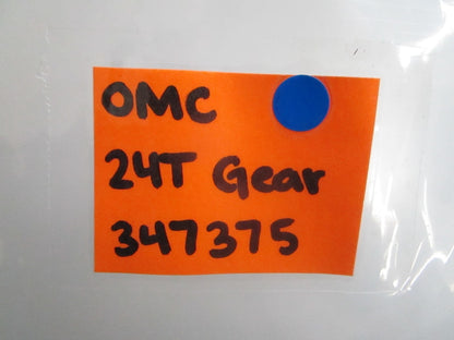 *NEW OEM* 0820 OMC Johnson Evinrude 24T Gear 347375 0347375