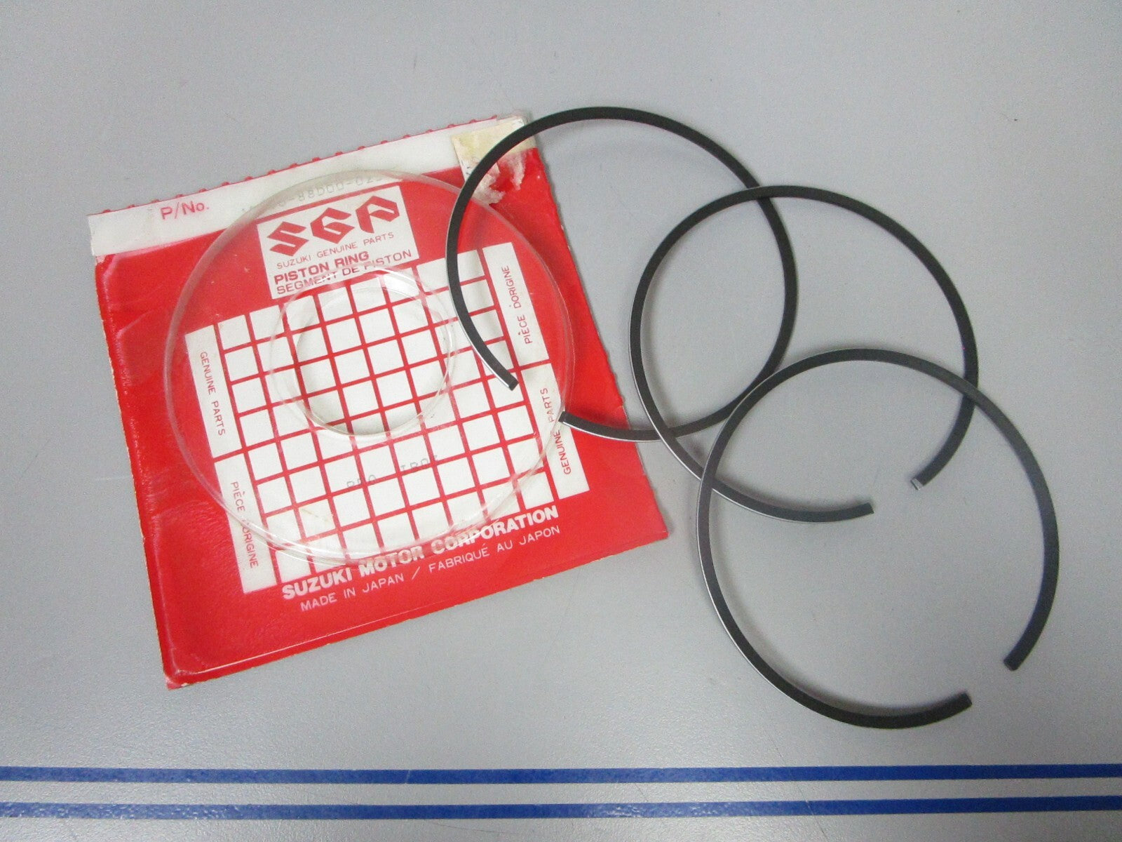 *NEW OEM* 0810 Suzuki 3 Ring Set 12140-88D00-025
