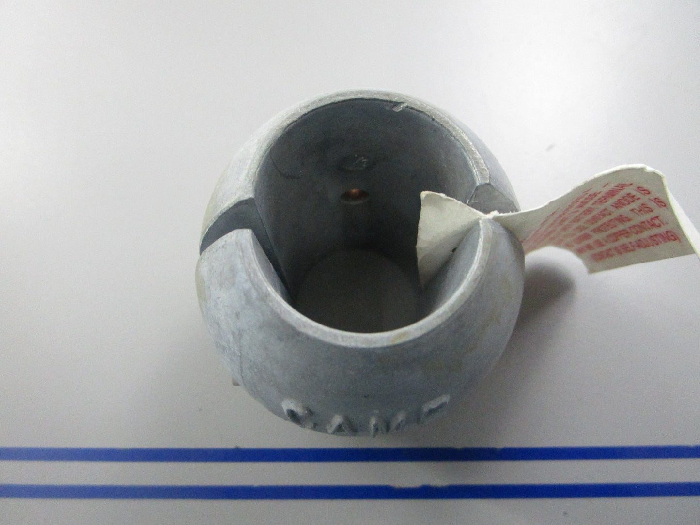 *NEW* 0810 Camp 1 1/8" Zinc Egg Collar X4