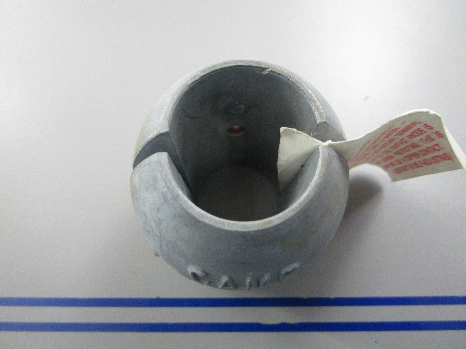 *NEW* 0810 Camp 1 1/8" Zinc Egg Collar X4