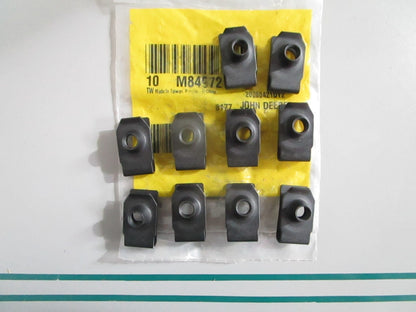 NEW OEM (LOT OF 10) M84972 John Deere Panel Nut 0820