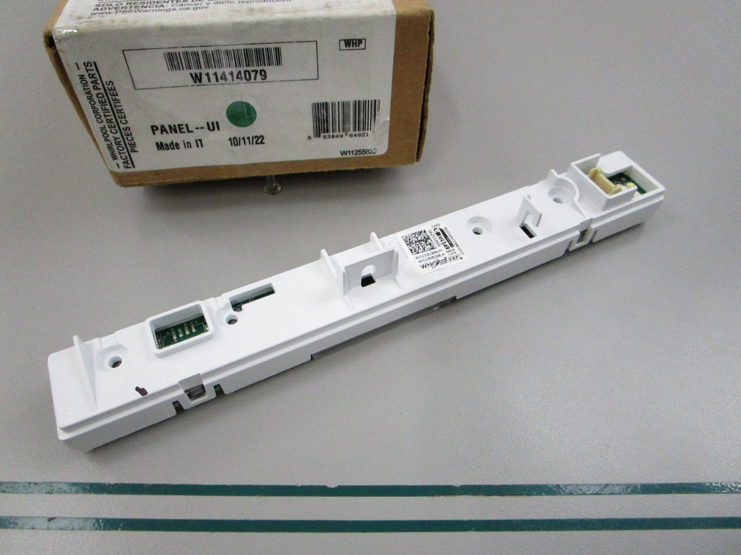 NEW OEM W11414079 Whirlpool UI Panel 0810