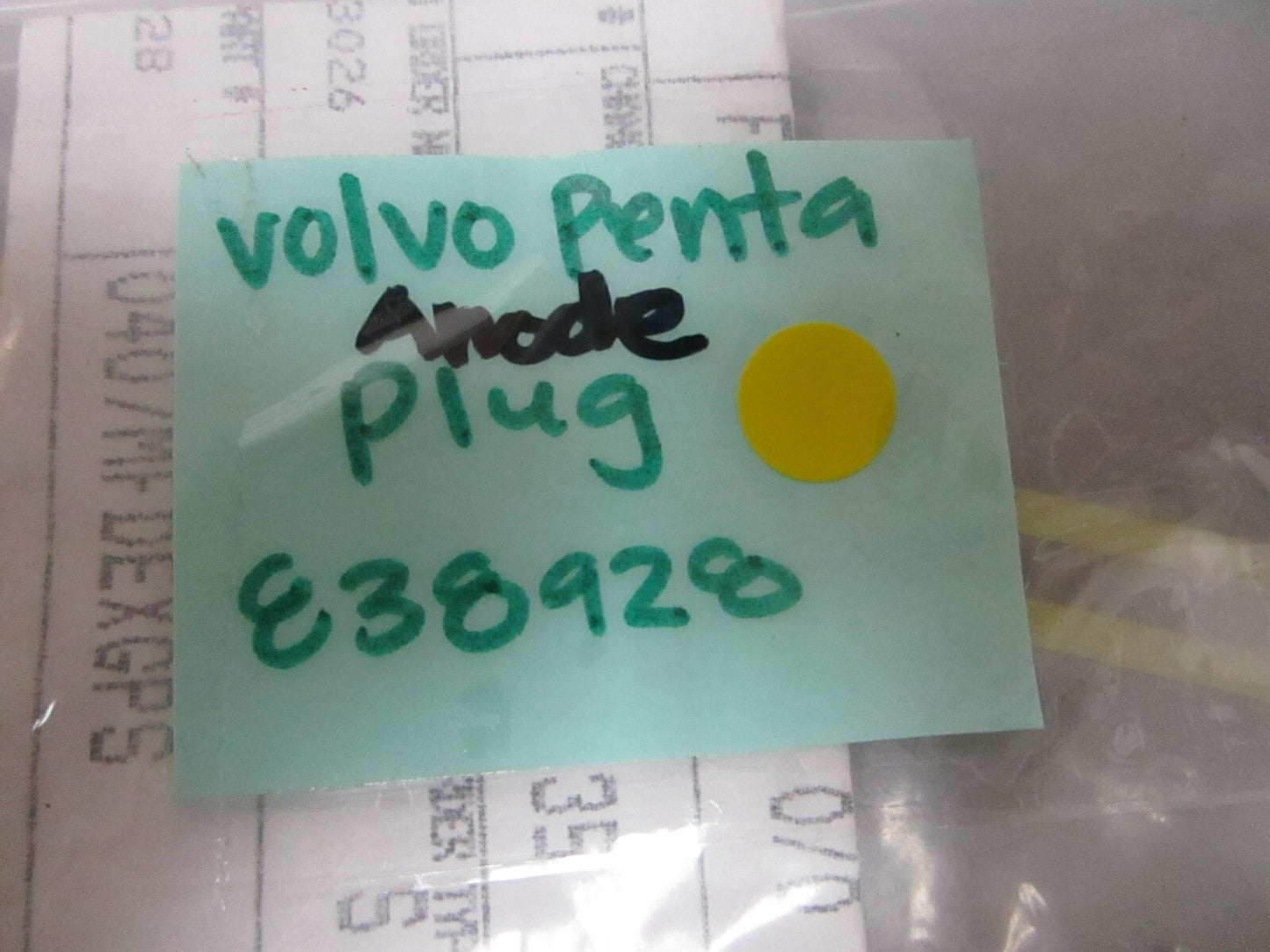 *NEW OEM* 0810 Volvo Penta Anode Plug 838928
