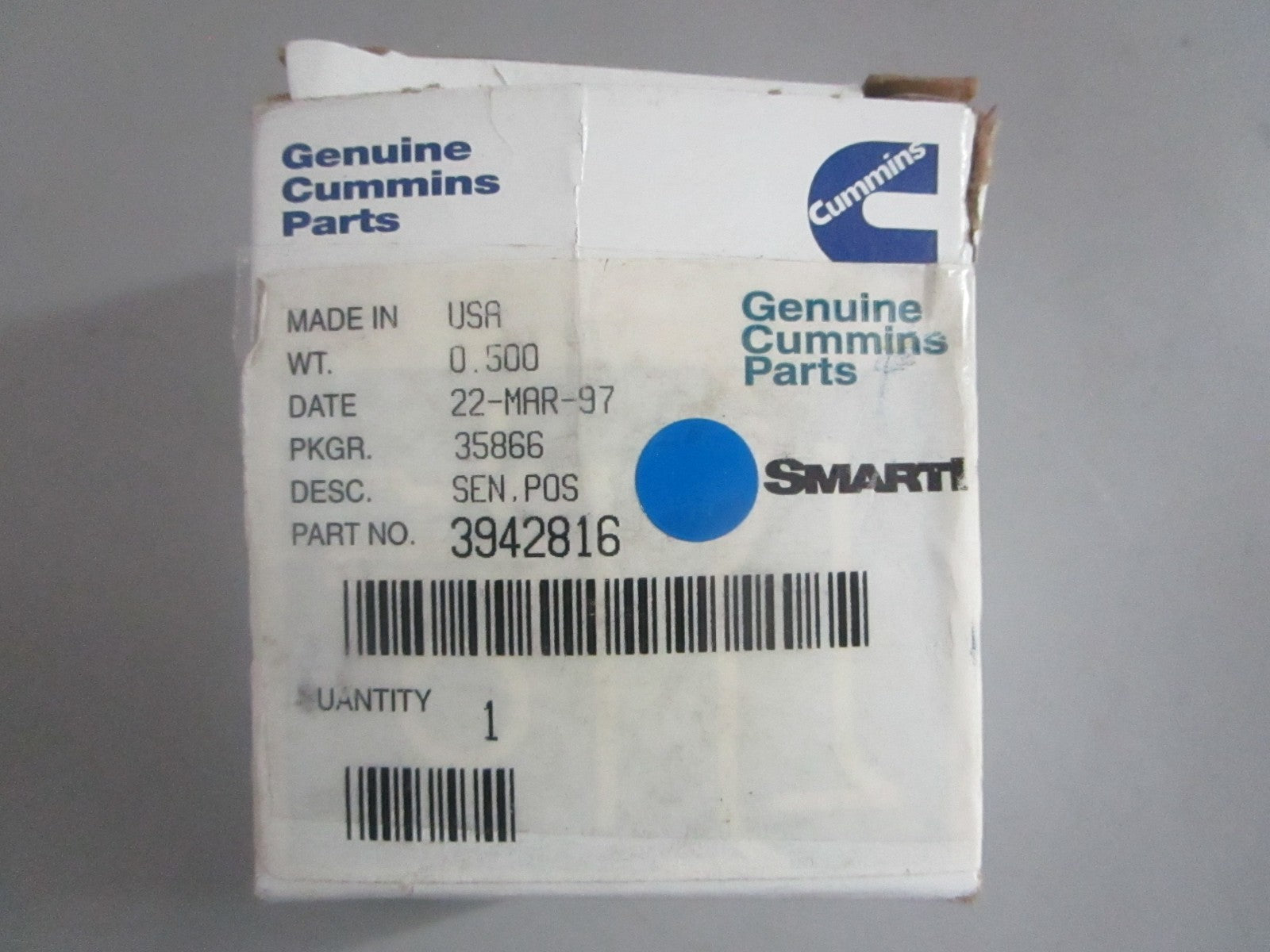 *NEW OEM* 0820 Cummins Position Sensor 3942816