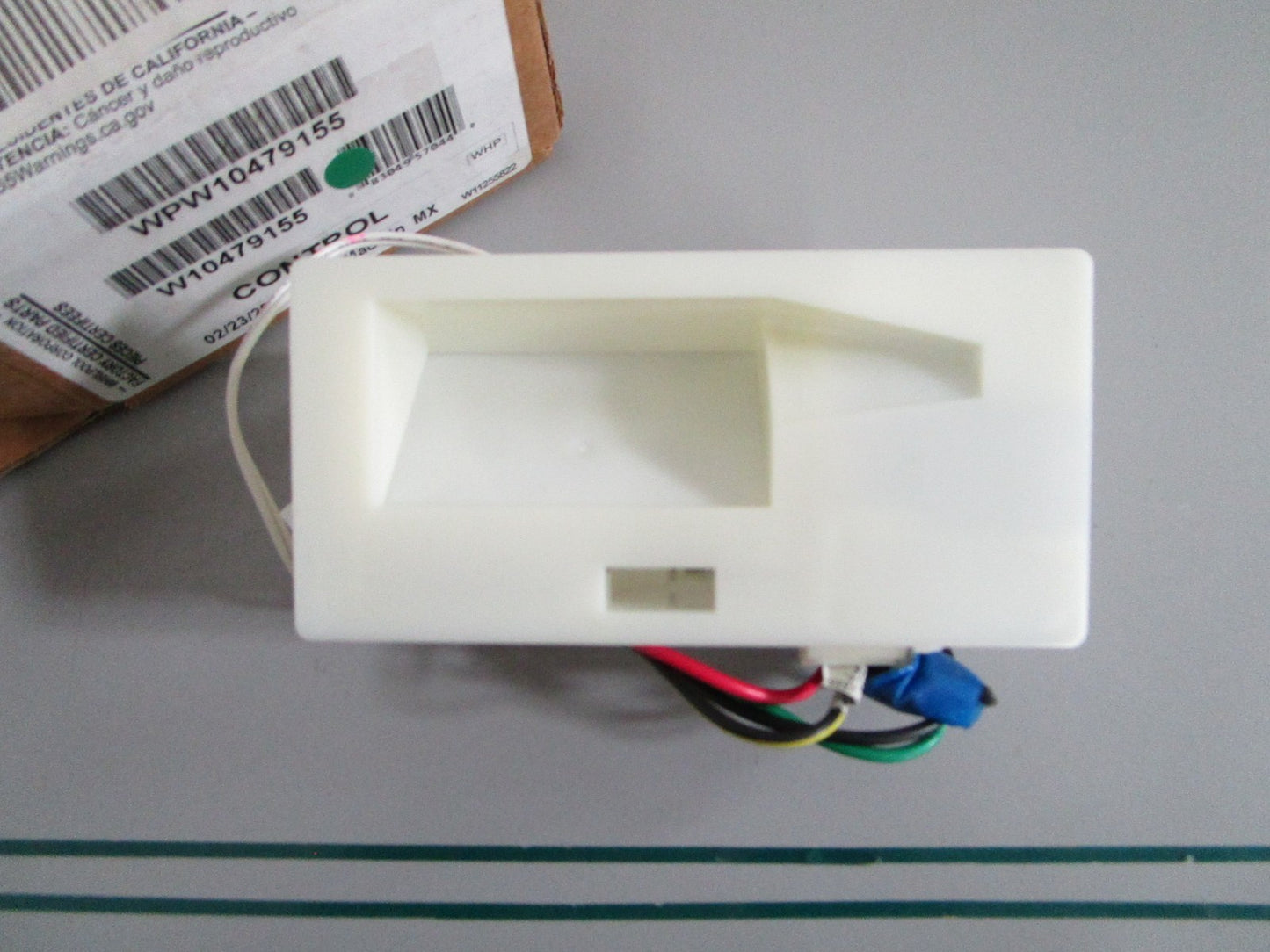 Whirlpool NEW OEM Refrigerator Damper Control Assembly WPW10479155 NOS Part 0820