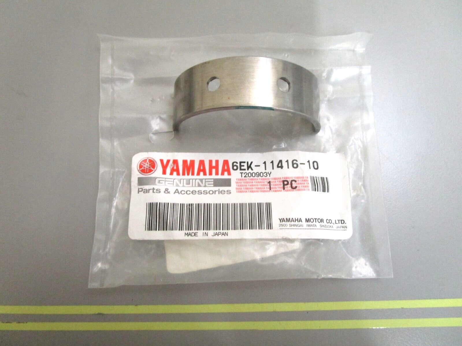 *NEW OEM* 0750 Yamaha CRANKSHAFT PLANE BEARING 6EK-11416-10-00