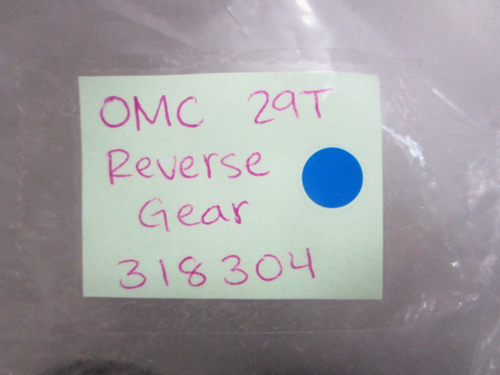 *NEW OEM* 0820 OMC Johnson Evinrude 29T Reverse Gear 318304 0318304