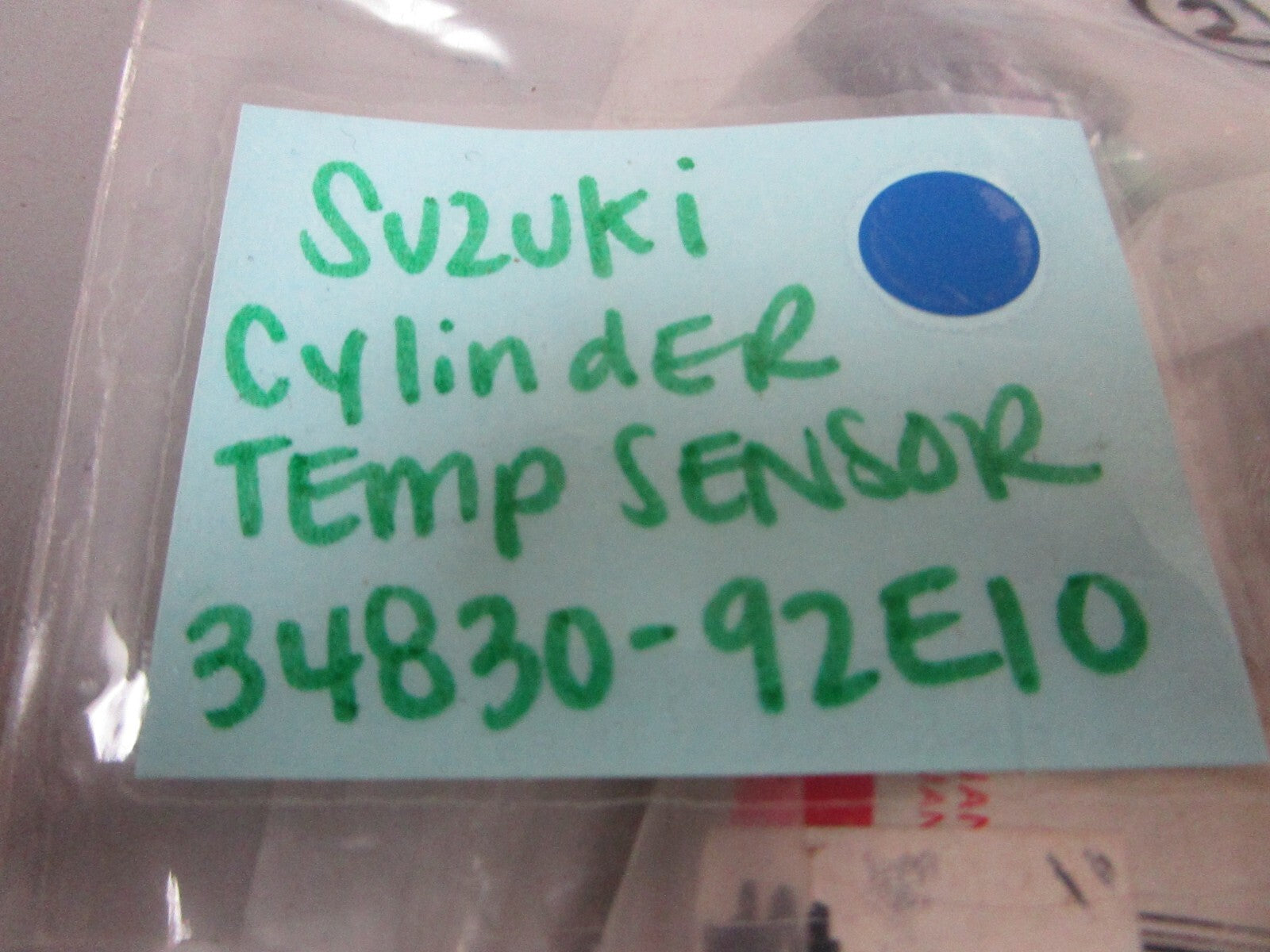 *NEW OEM* 0720 Suzuki Cylinder Temp Sensor 34830-92E10