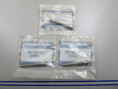 *NEW OEM* (LOT OF 3) 0810 Mercury Quicksilver Screw 10-801905