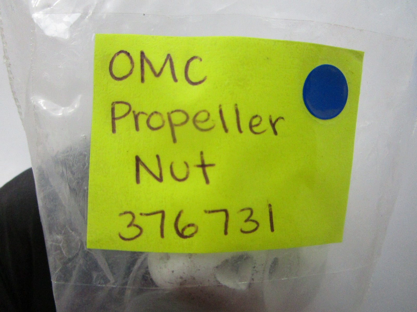 *NEW OEM* (LOT OF 2) 0810 OMC Johnson Evinrude Propeller Nut 376731 0376731
