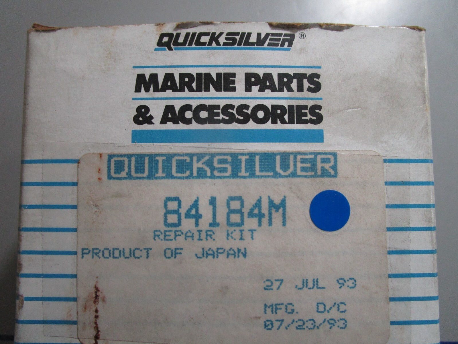 *NEW OEM* 0810 Mercury Quicksilver Repair Kit 84184M