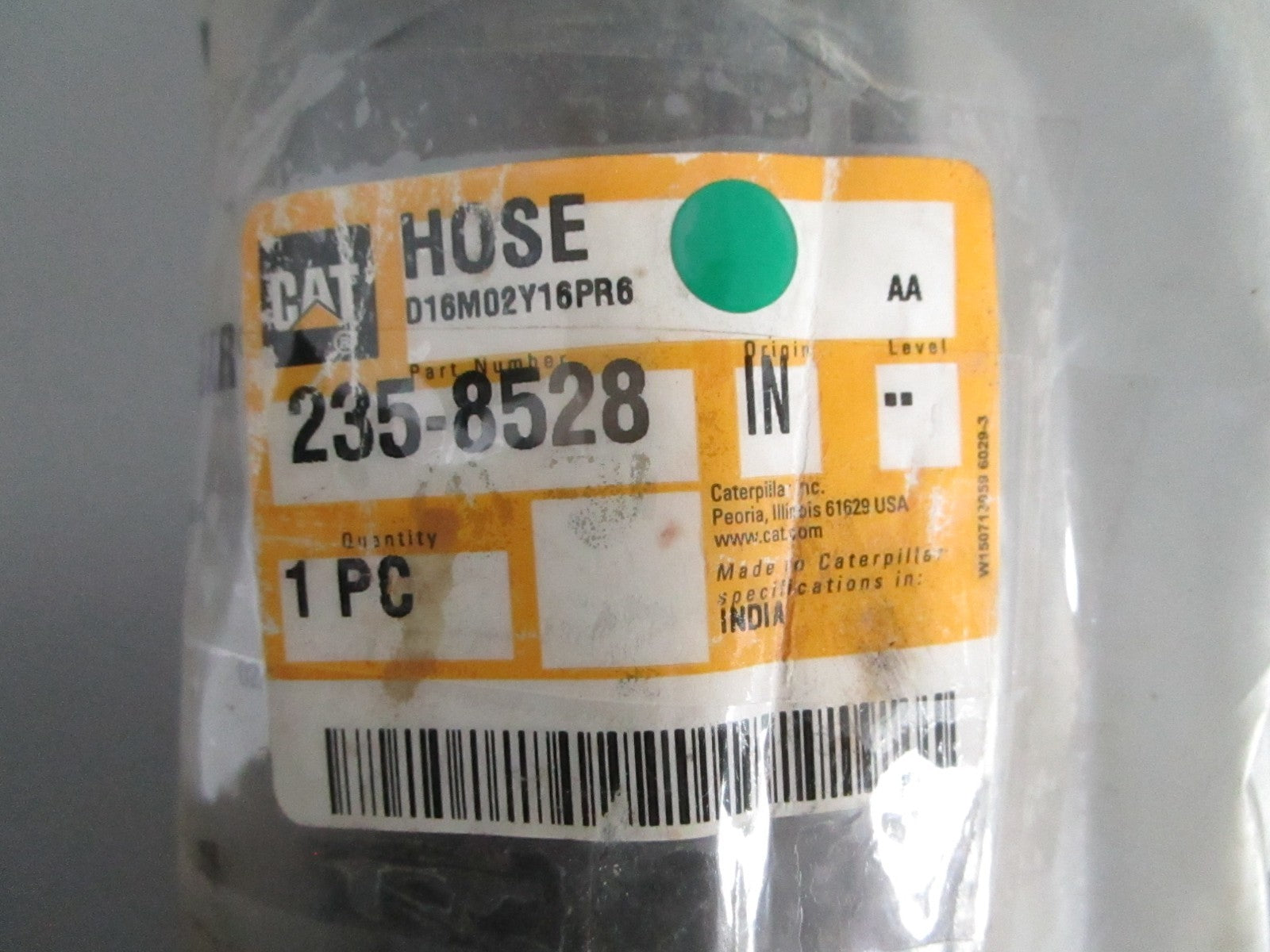 NEW OEM 235-8528 CAT Hose 0820