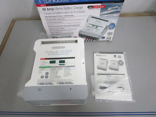 *NEW OEM* 0820 ProMariner 12V 40AMP Marine Battery Charger 63140