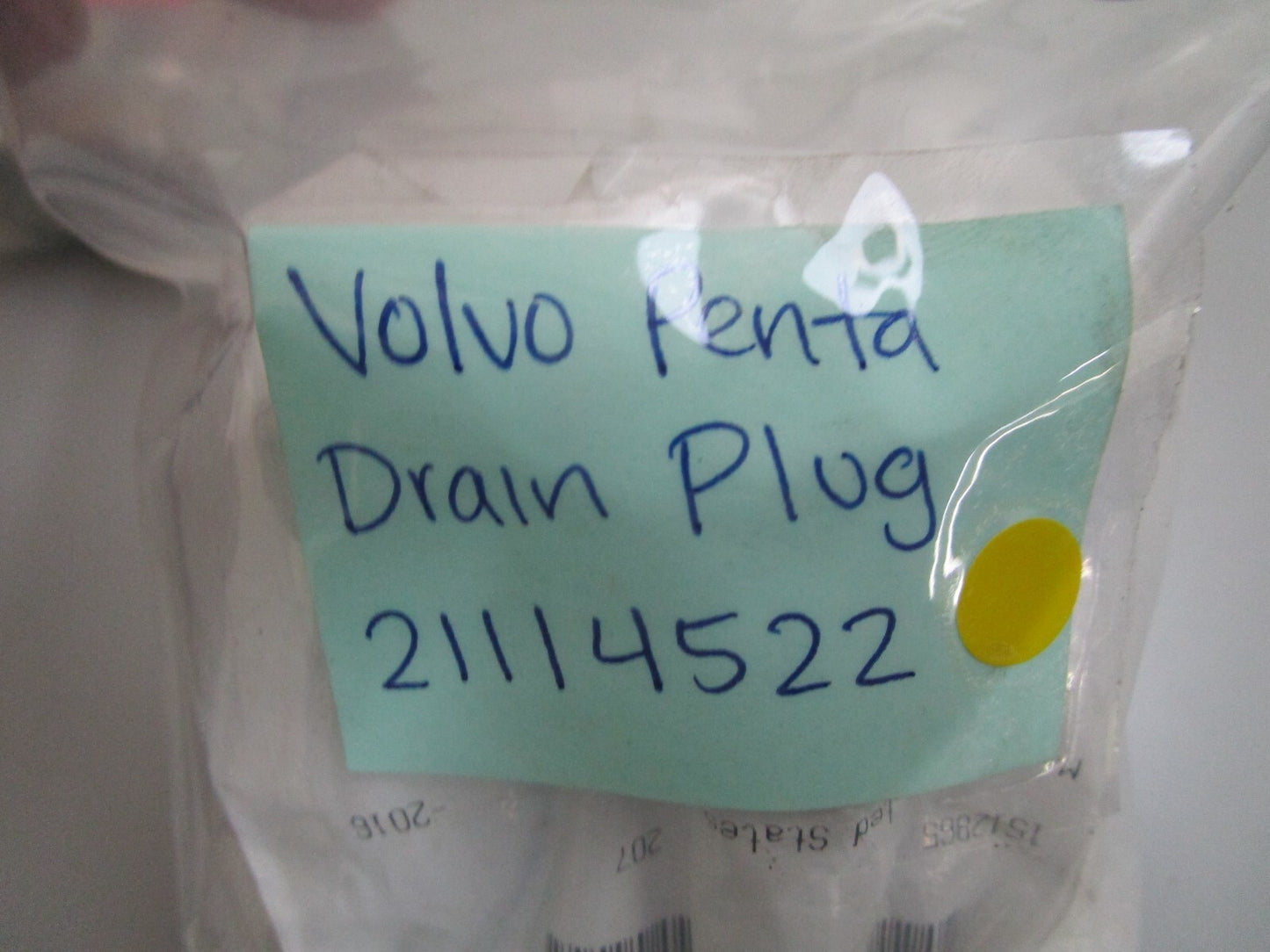 *NEW OEM* 0810 Volvo Penta Drain Plug 21114522