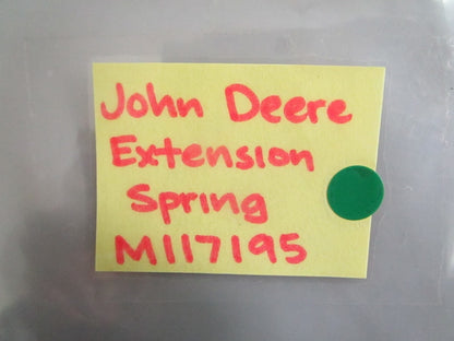 NEW OEM M117195 John Deere Extension Spring 0820
