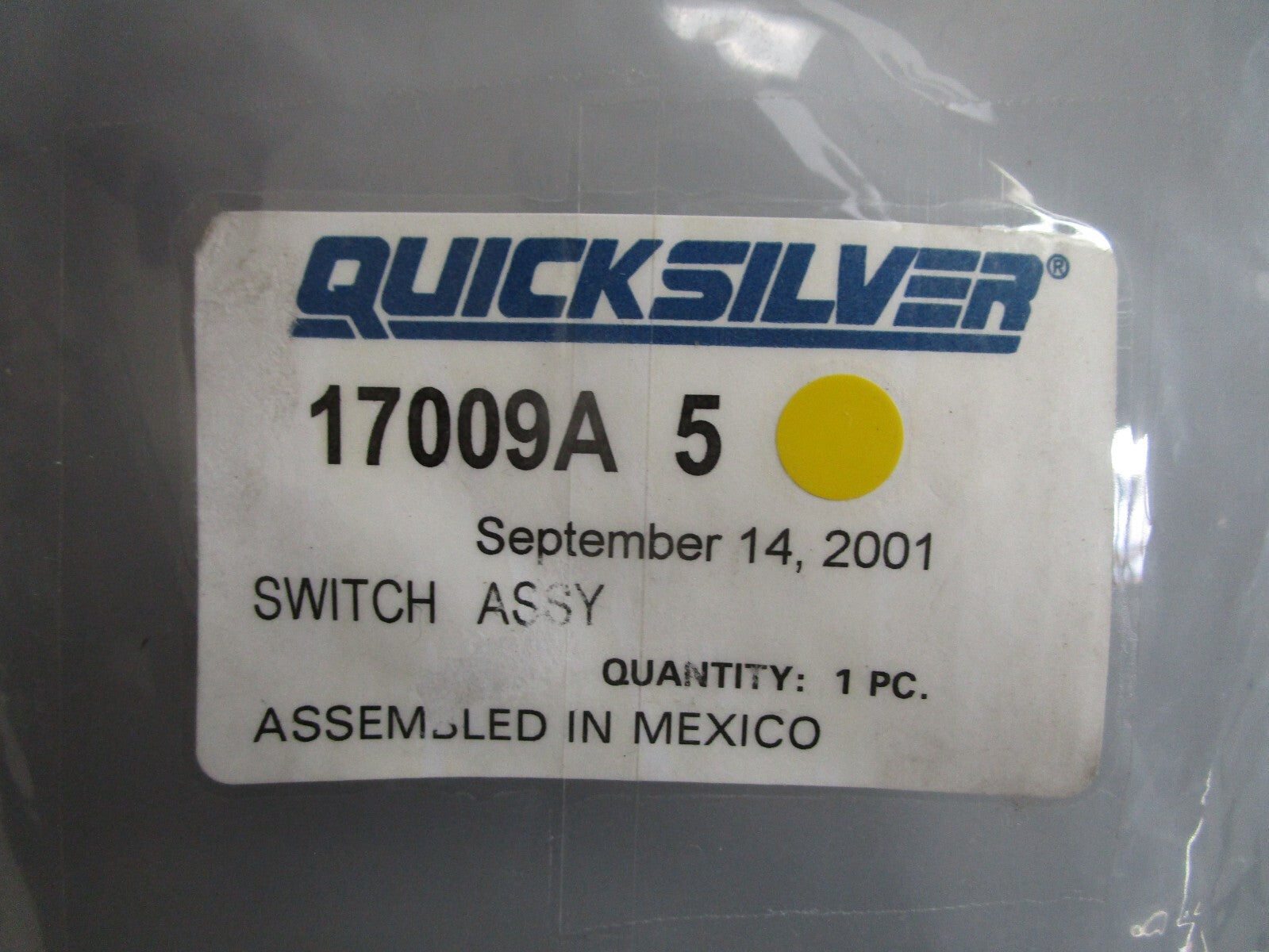 *NEW OEM* 0810 Mercury Quicksilver Switch Assembly 17009A5