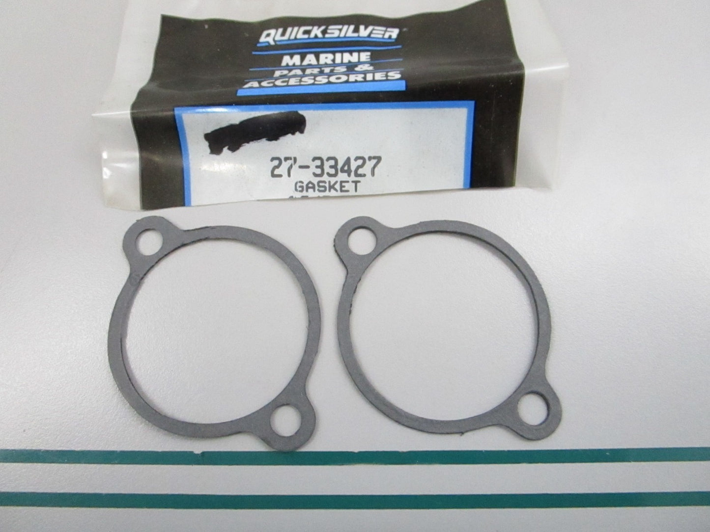 NEW OEM (LOT OF 2) 27-33427 Mercury Quicksilver Gasket 0810