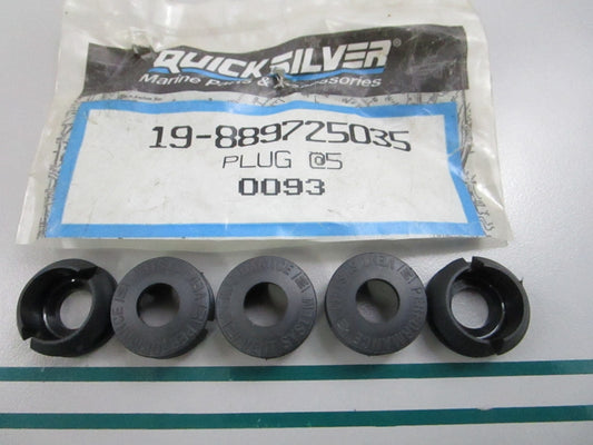 NEW OEM (LOT OF 5) 19-889725035 Mercury Quicksilver Plug 0810