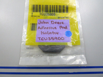*NEW OEM* 0810 John Deere Adhesive Pad Isolator TCU35900