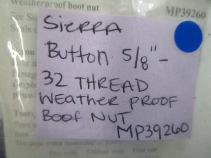 *NEW* 0810 Sierra Button 5/8-32" Thread Weather Proof Boof Nut MP39260