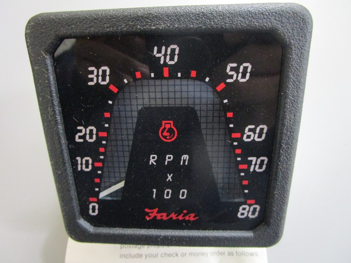 *NEW* 0820 Bayliner Faria 0-8000 RPM Tachometer TU-8