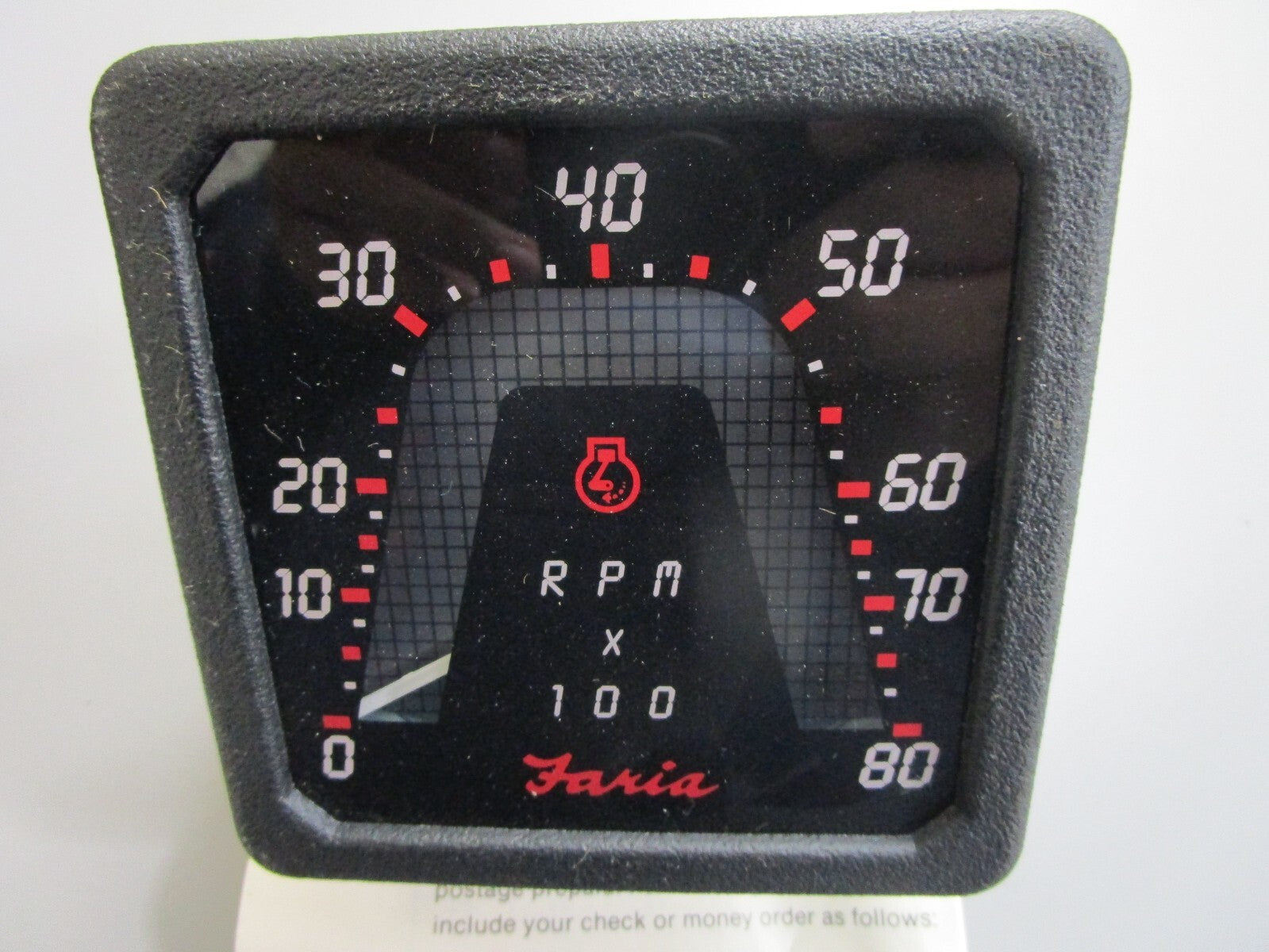 *NEW* 0820 Bayliner Faria 0-8000 RPM Tachometer TU-8