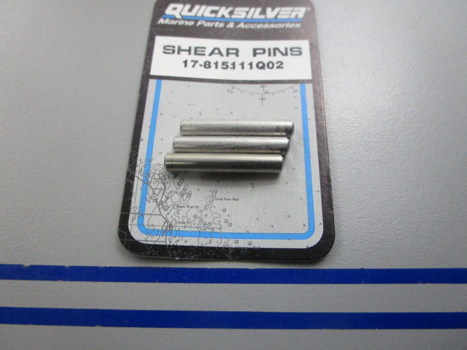 NEW OEM 17-815111Q02 Mercury Quicksilver 3 Shear Pin Kit 0810
