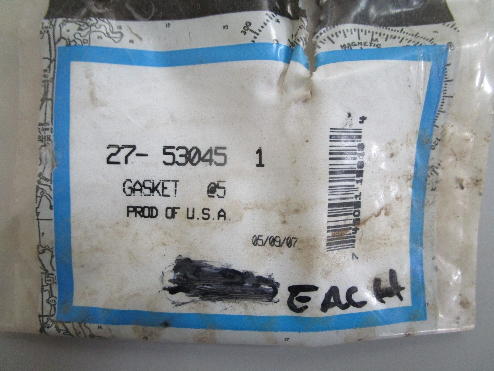 *NEW OEM* 0810 Mercury Quicksilver Gasket 27-530451