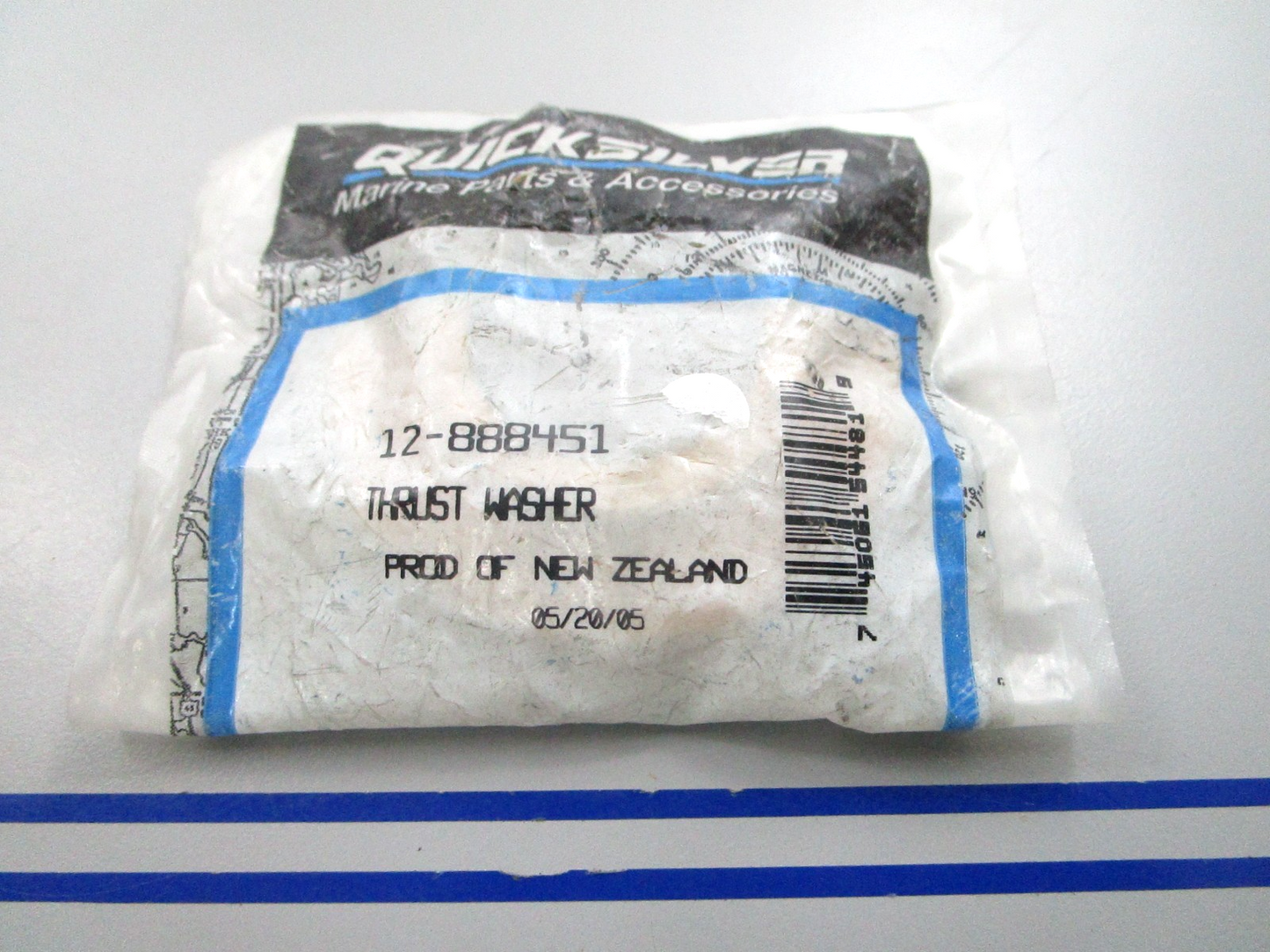 NEW OEM Mercury Quicksilver 12-888451 Thrust Washer 0810