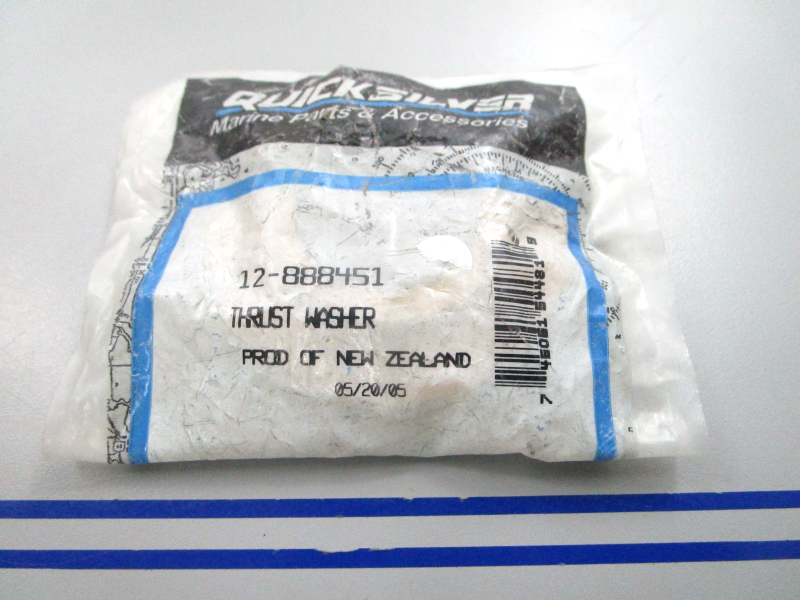 NEW OEM Mercury Quicksilver 12-888451 Thrust Washer 0810