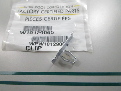 NEW OEM W10129065 Whirlpool Dryer Clip 0810