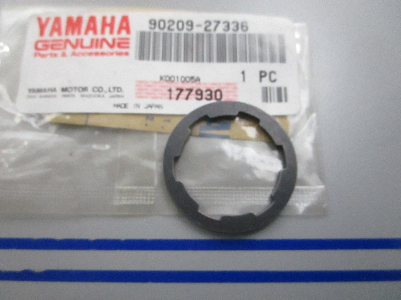 NEW OEM 90209-27336-00 Yamaha Special Shape Washer 0810