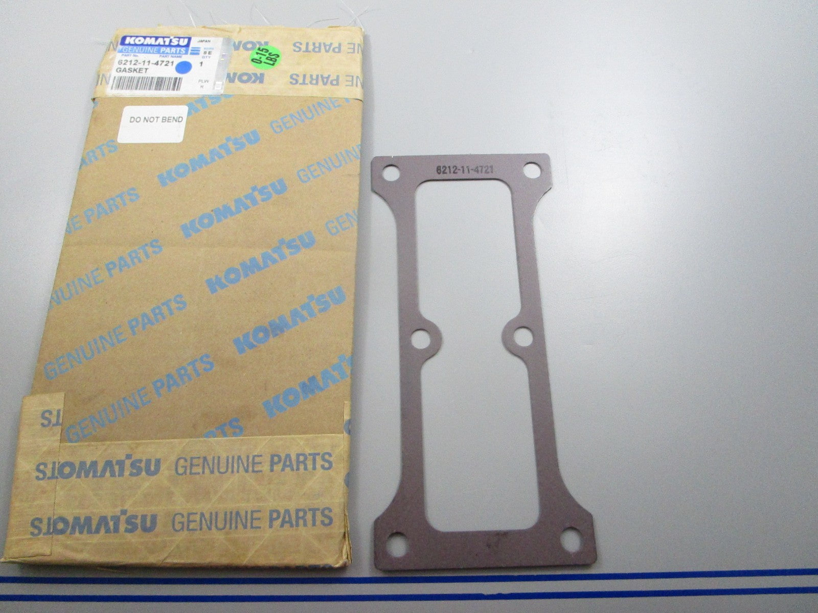 *NEW OEM* 0810 Komatsu Gasket 6212-11-4721