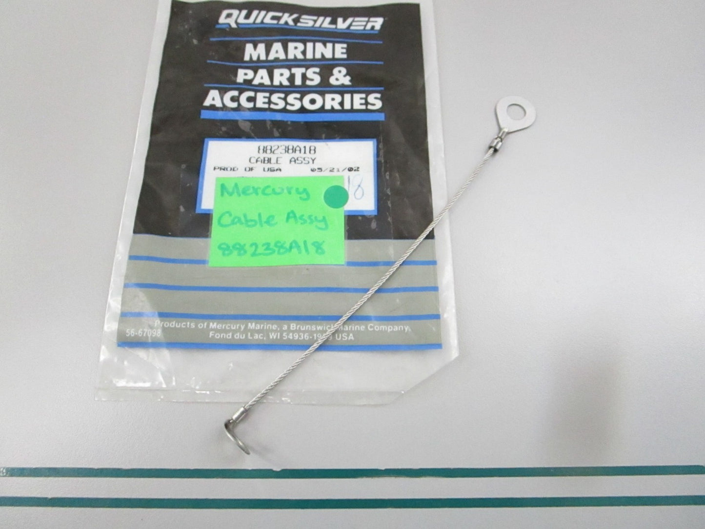 NEW OEM 88238A18 Mercury Quicksilver Cable Assembly 0810