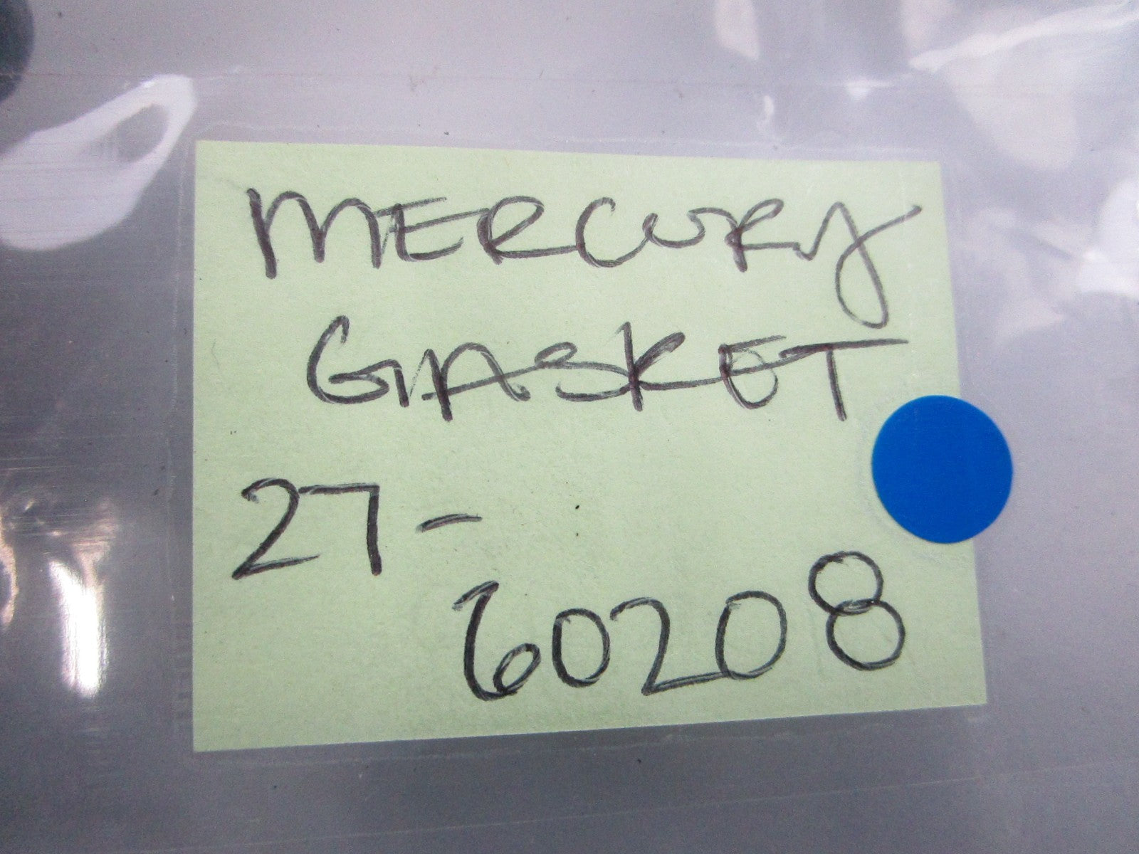 NEW OEM (LOT OF 3) 27-60208 Mercury Quicksilver Gasket 0810