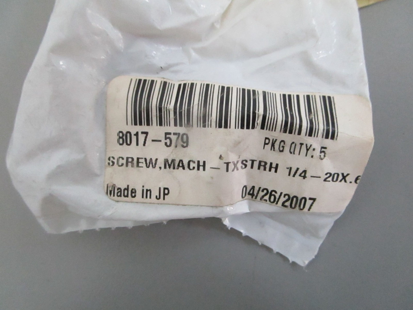 NEW OEM (LOT OF 3) 8017-579 Arctic Cat Machine Screw 0820