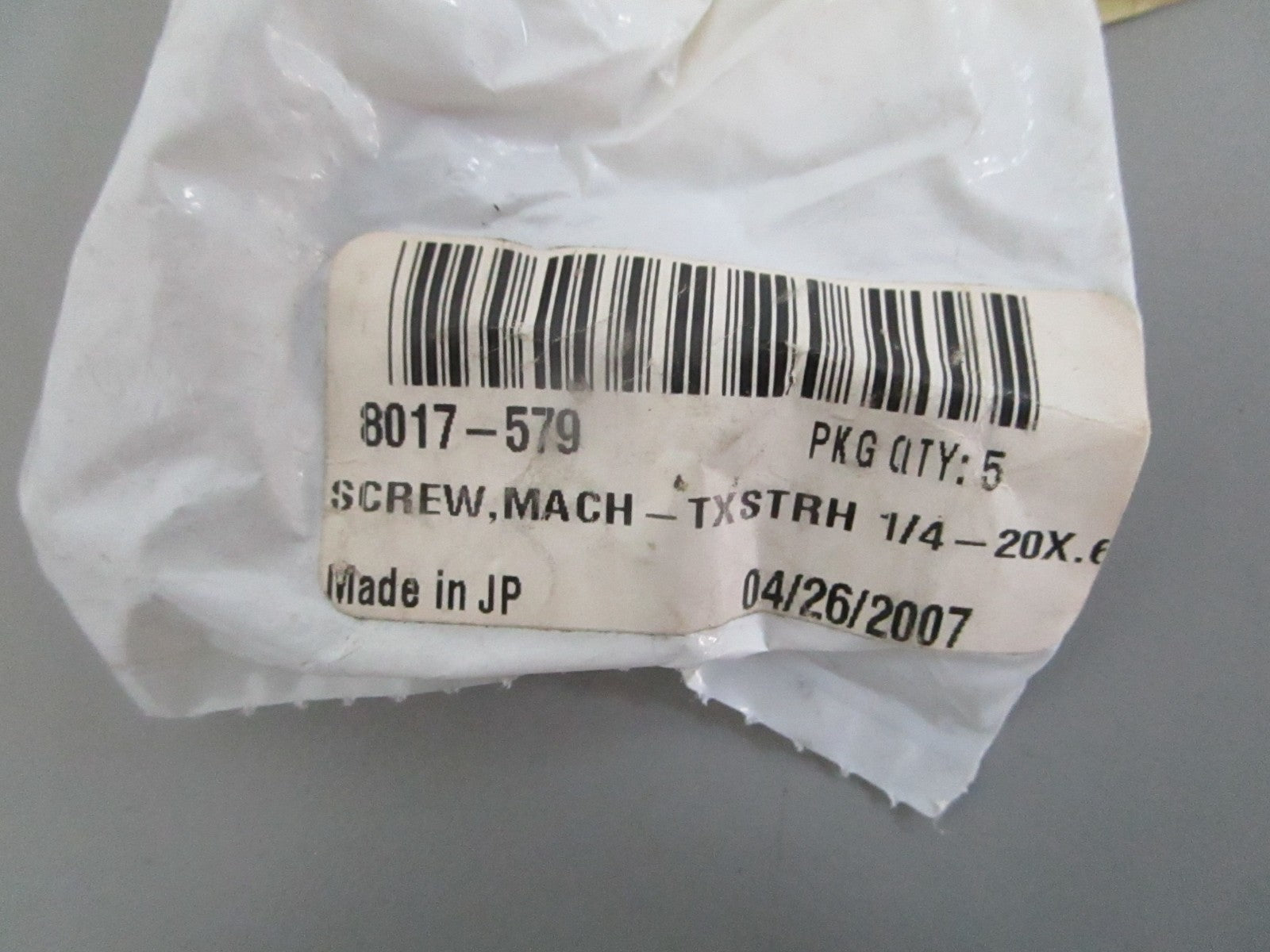 NEW OEM (LOT OF 3) 8017-579 Arctic Cat Machine Screw 0820