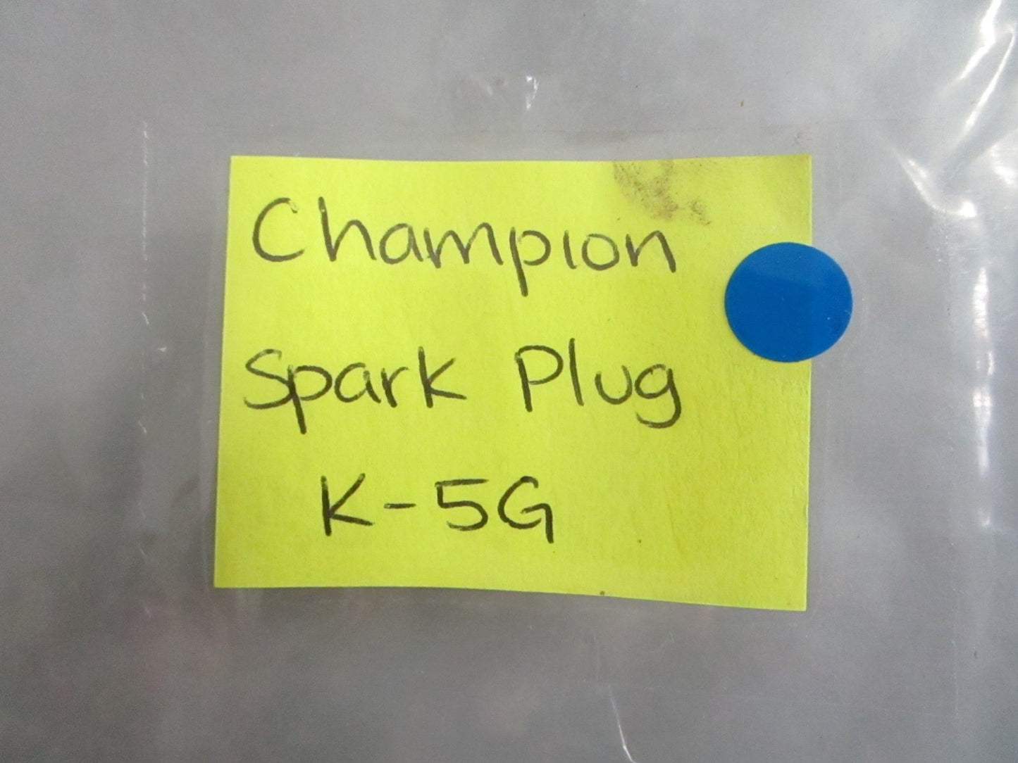 NEW OEM (LOT OF 7) K5G Champion Spark Plug 0820