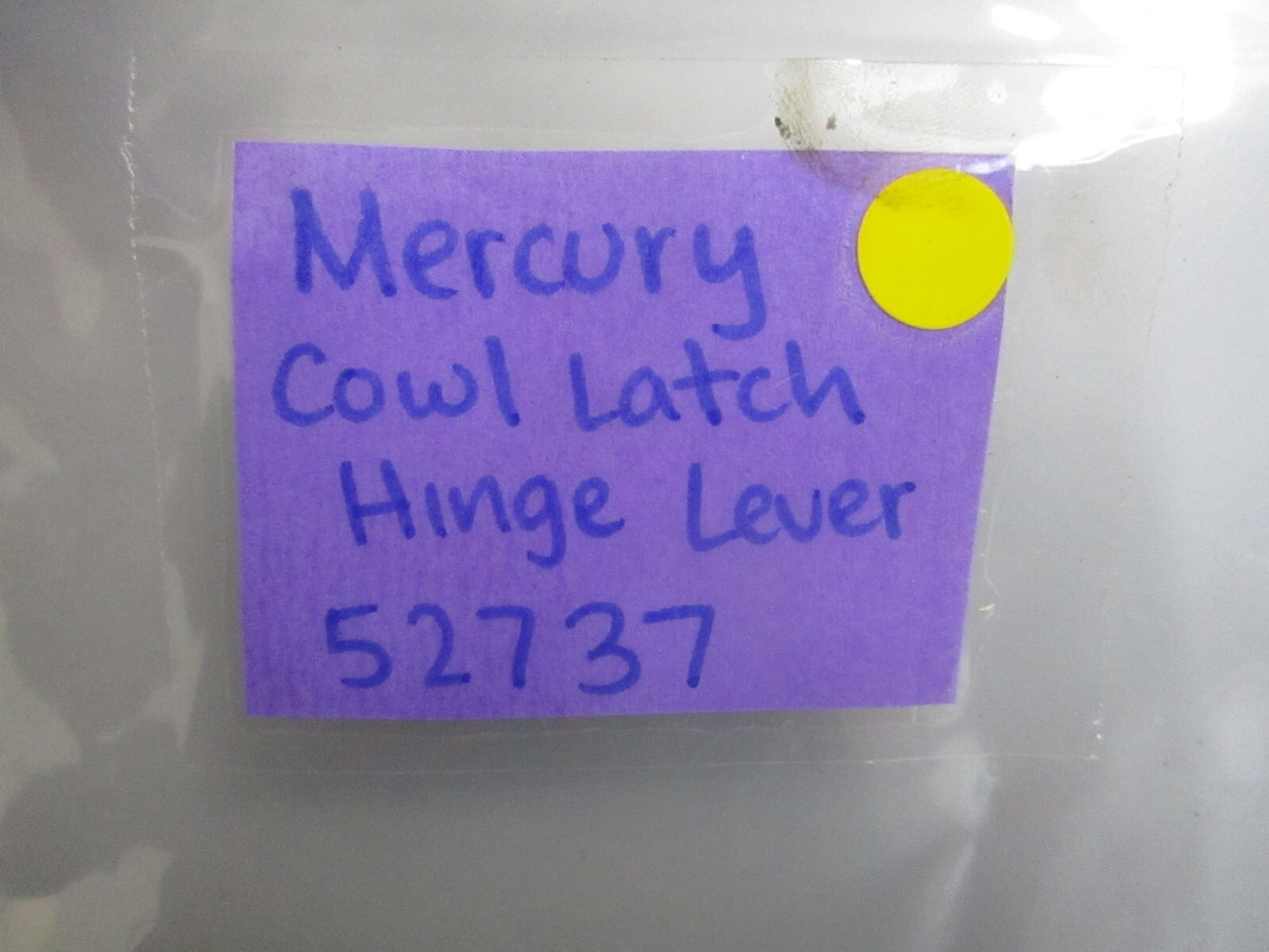 *NEW OEM* 0810 Mercury Quicksilver Cowl Latch Hinge Lever 52737