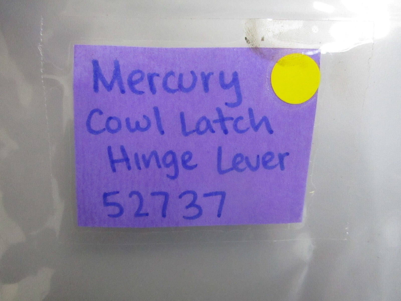 *NEW OEM* 0810 Mercury Quicksilver Cowl Latch Hinge Lever 52737