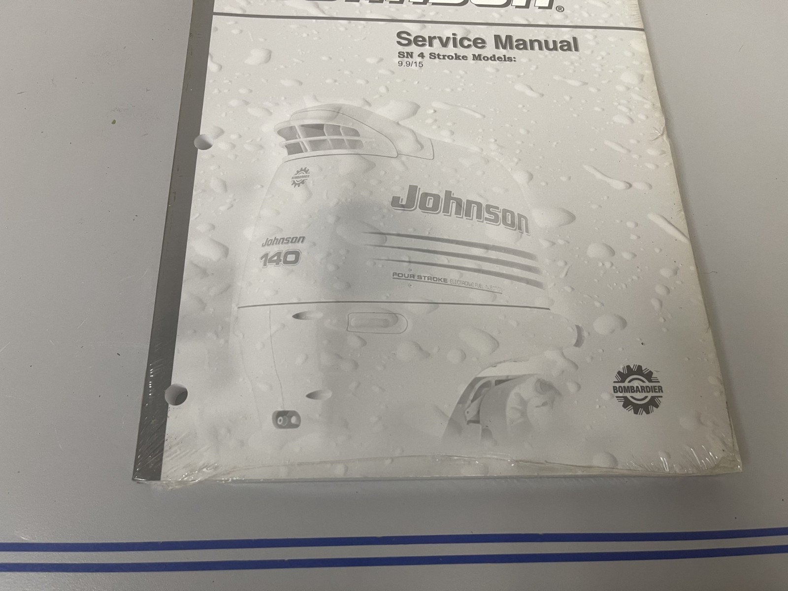 *NEW OEM* 0670 Johnson Evinrude Four Stroke 9.9-15 HP Service Manual 5005470