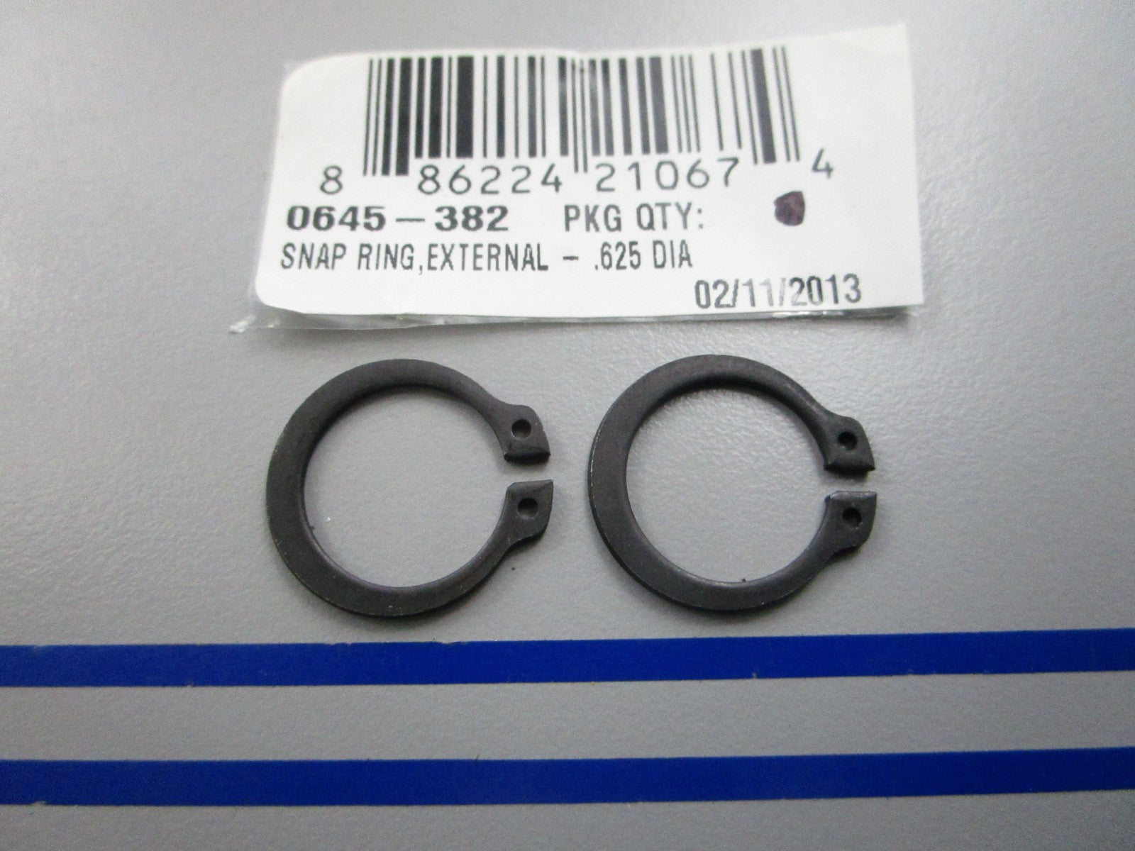 NEW OEM (LOT OF 2) 0645-382 Arctic Cat Snap Ring 0810