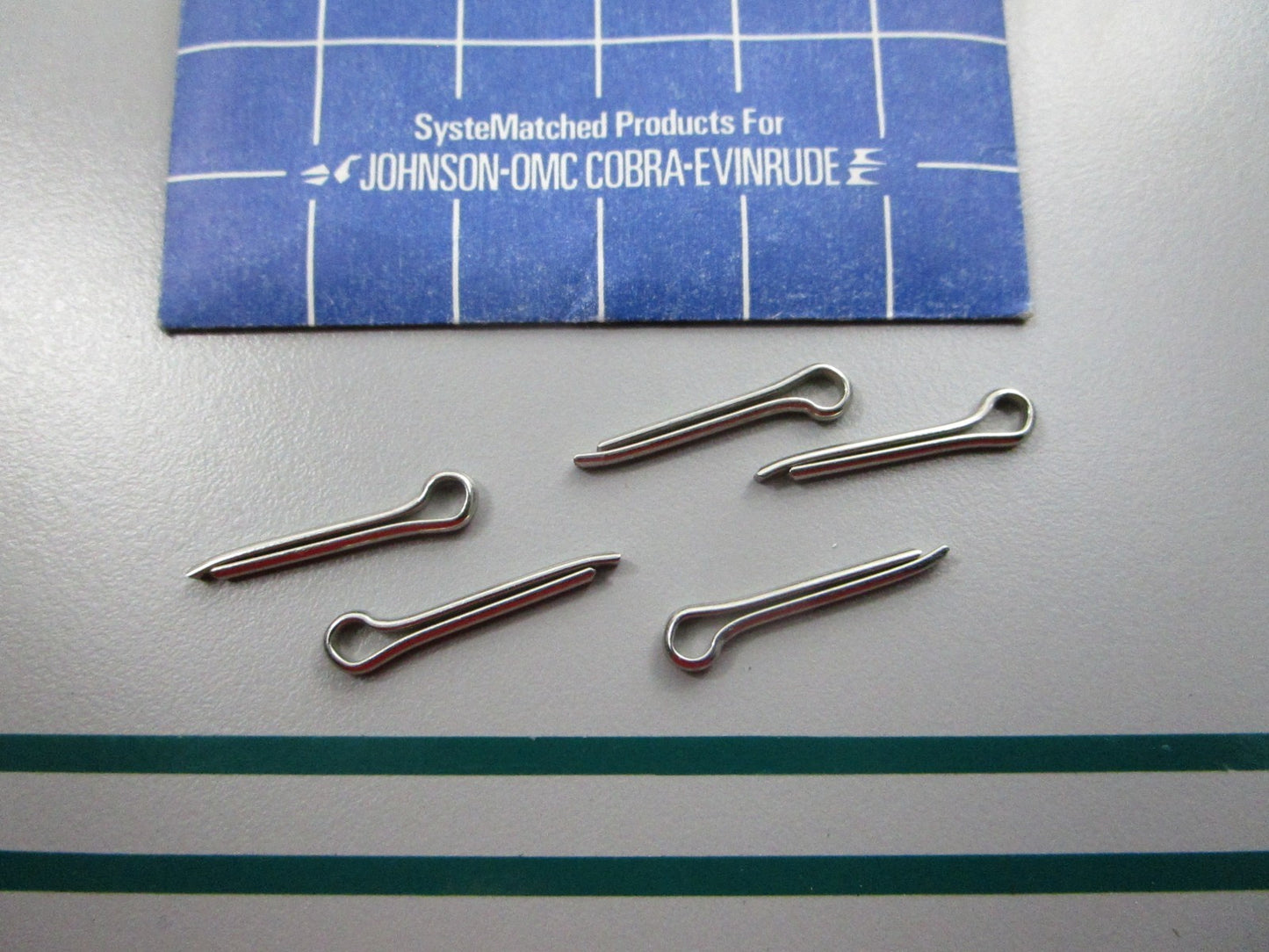 NEW OEM (LOT OF 5) 328522 0328522 OMC Johnson Evinrude Cotter Pin 0810