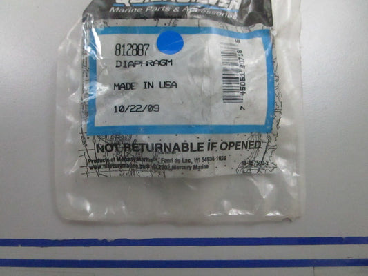 *NEW OEM* 0810 Mercury Quicksilver Diaphragm 812887