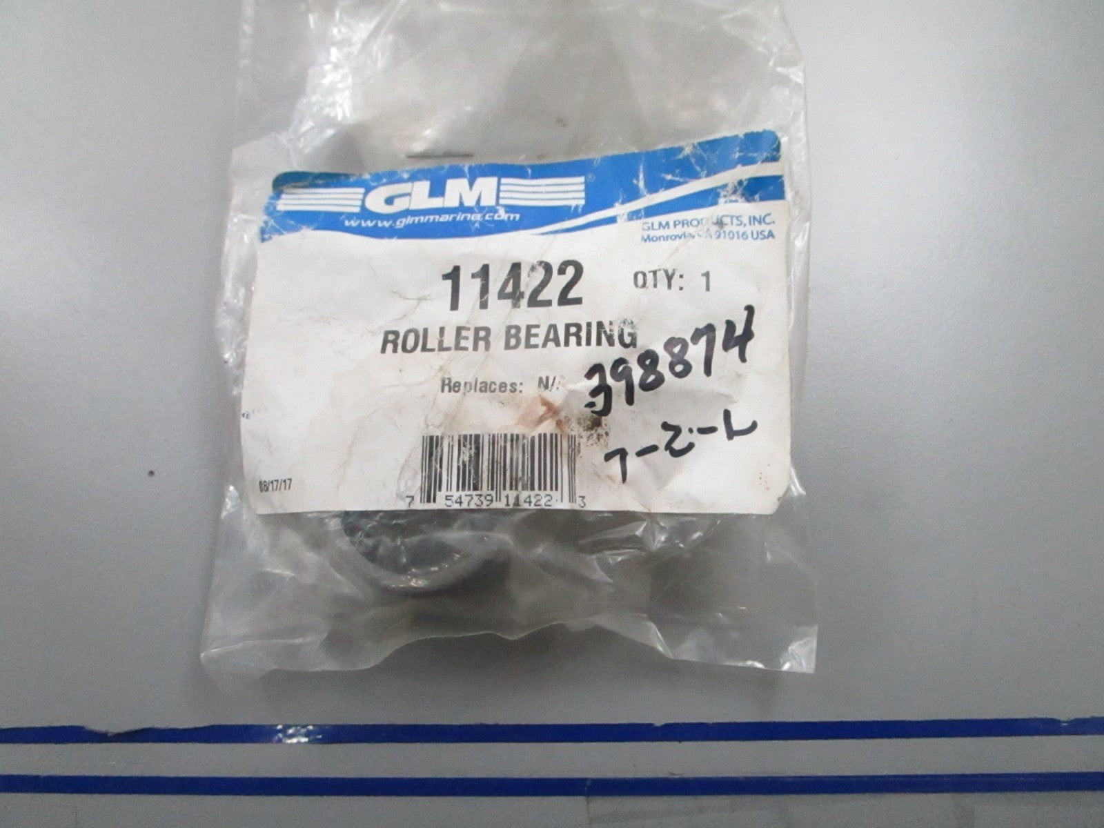 *NEW* 0810 GLM Roller Bearing 11422 Replaces: 398874