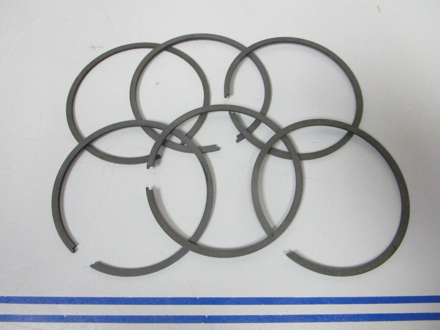 *NEW OEM* 0720 Mercury Quicksilver 6 Piston Ring Set 39-64715A12