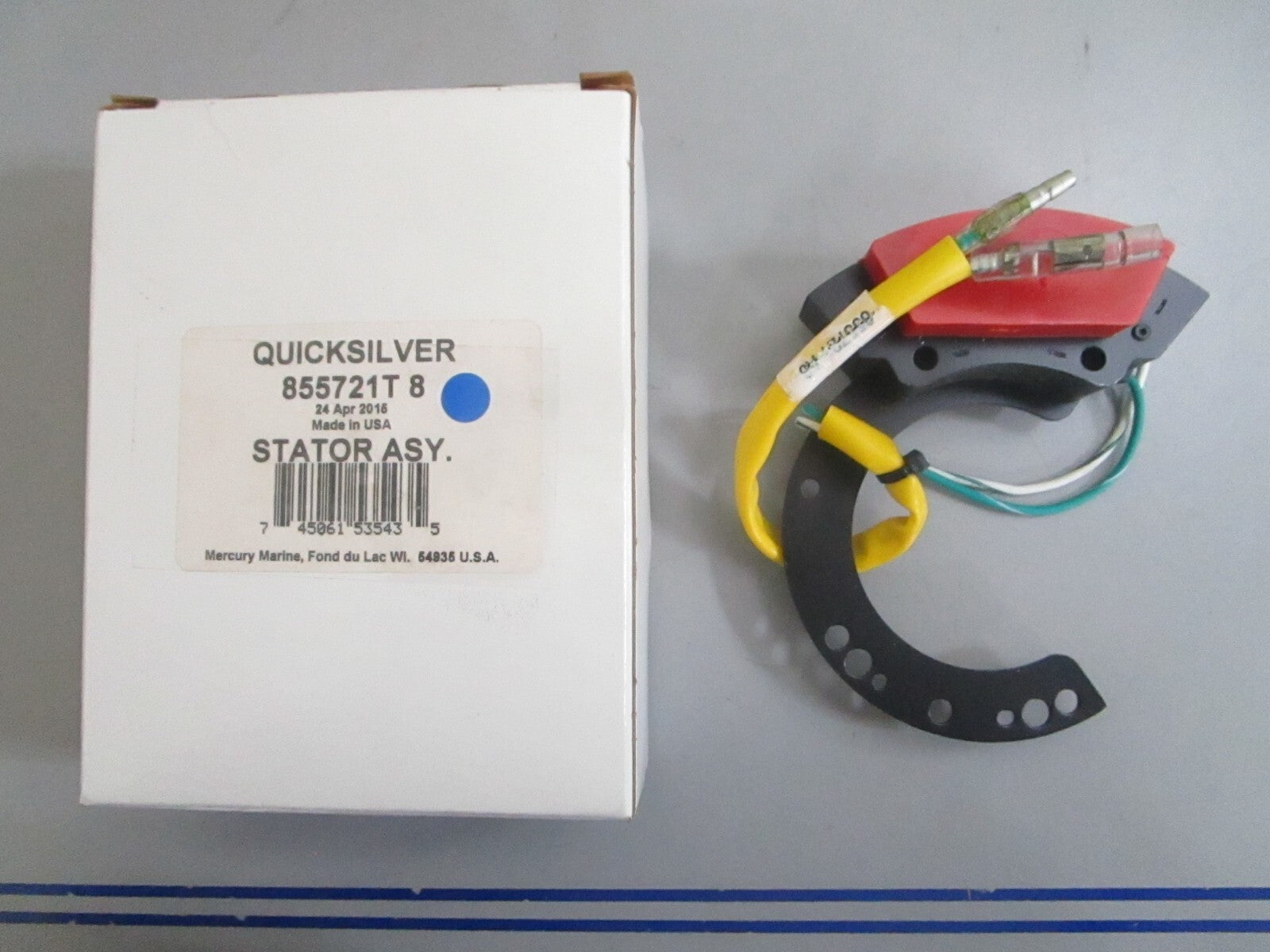 *NEW OEM* 0820 Mercury Quicksilver Stator Assy 855721T8