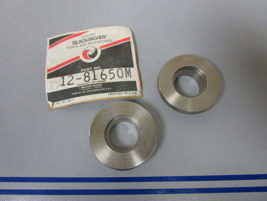 *NEW OEM* (LOT OF 2) 0810 Mercury Quicksilver Thrust Washer 12-81650M