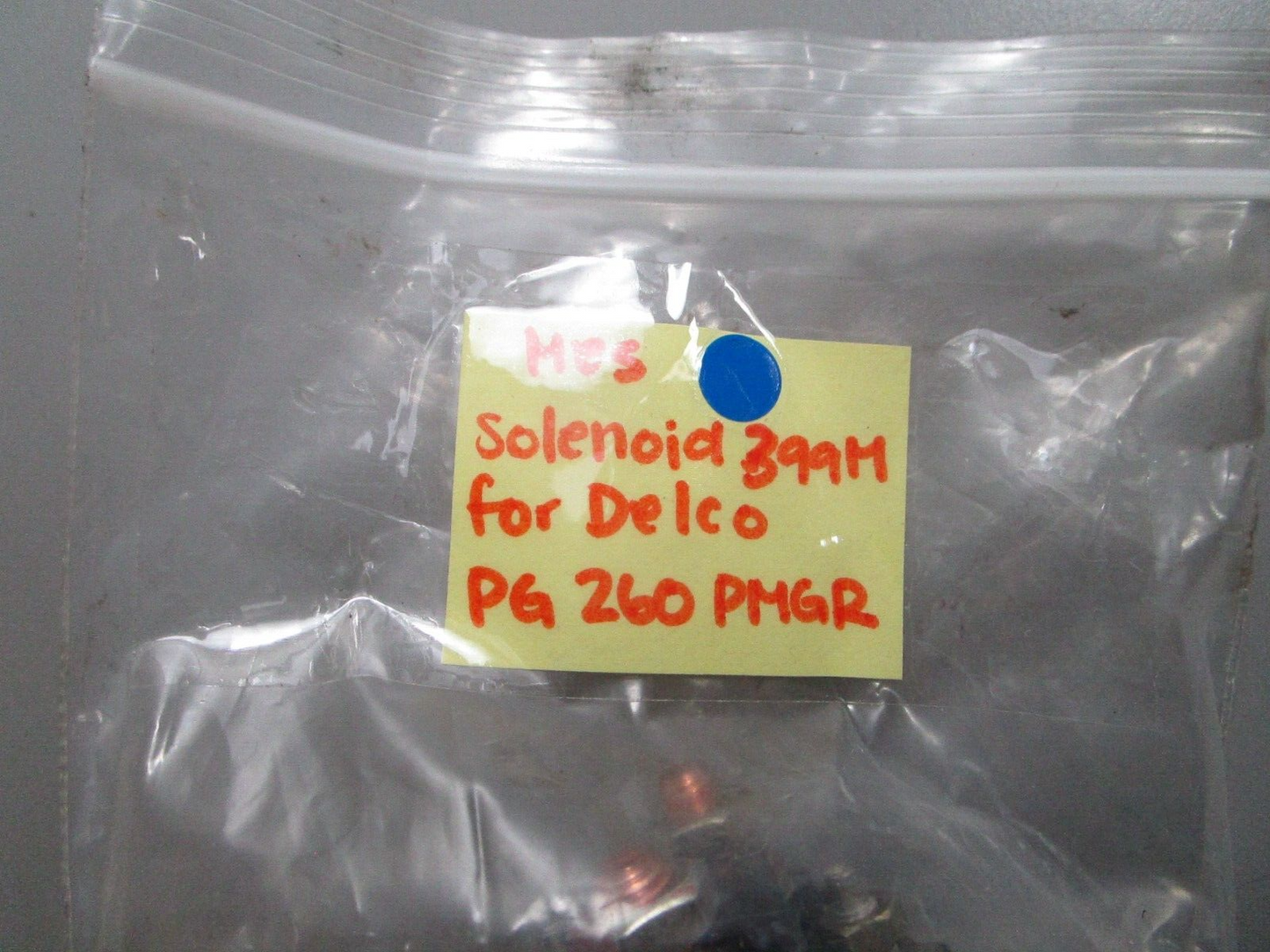 *NEW* 0720 MES Solenoid 399M For Delco PG 260 PMGR