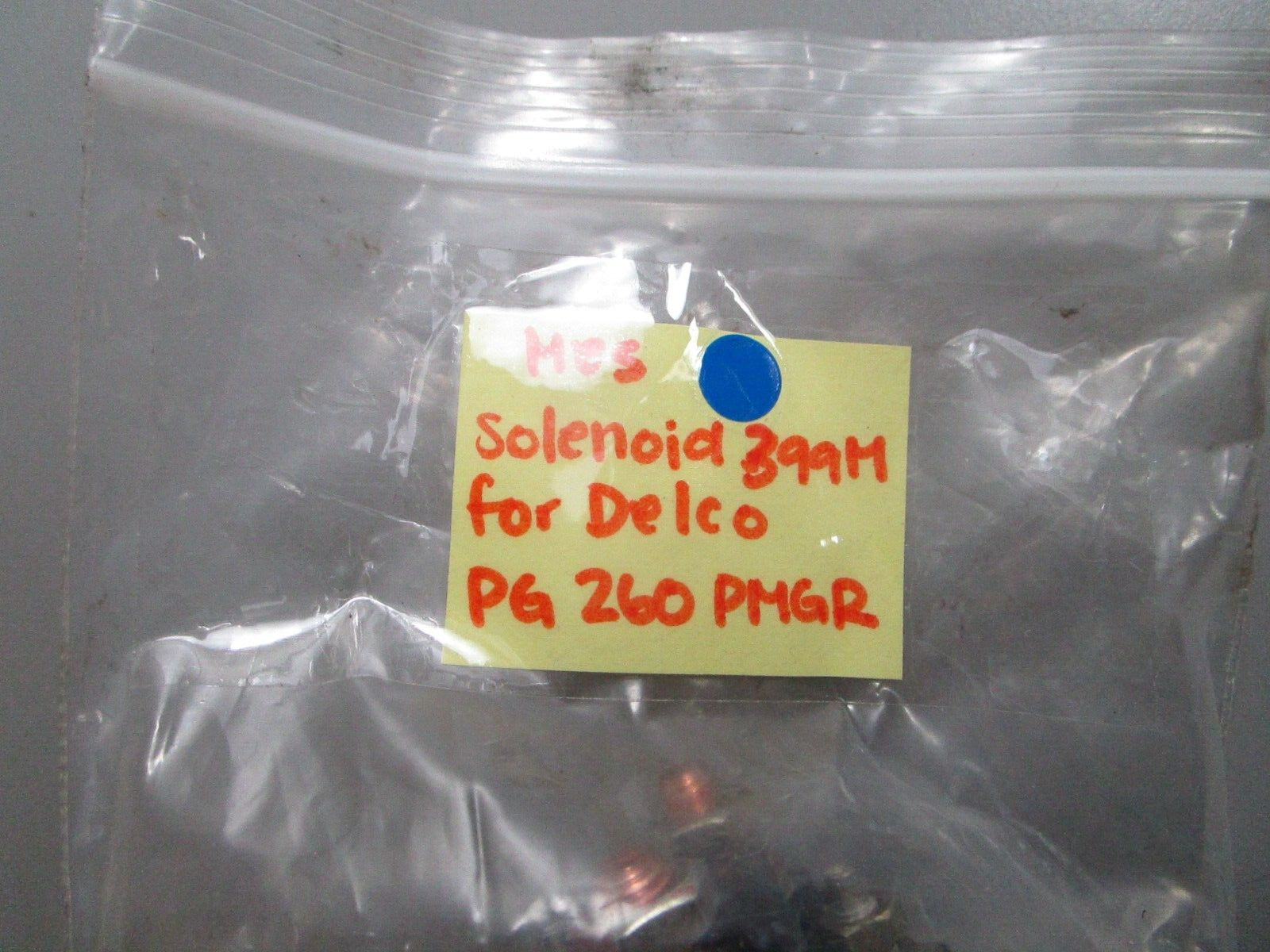 *NEW* 0720 MES Solenoid 399M For Delco PG 260 PMGR